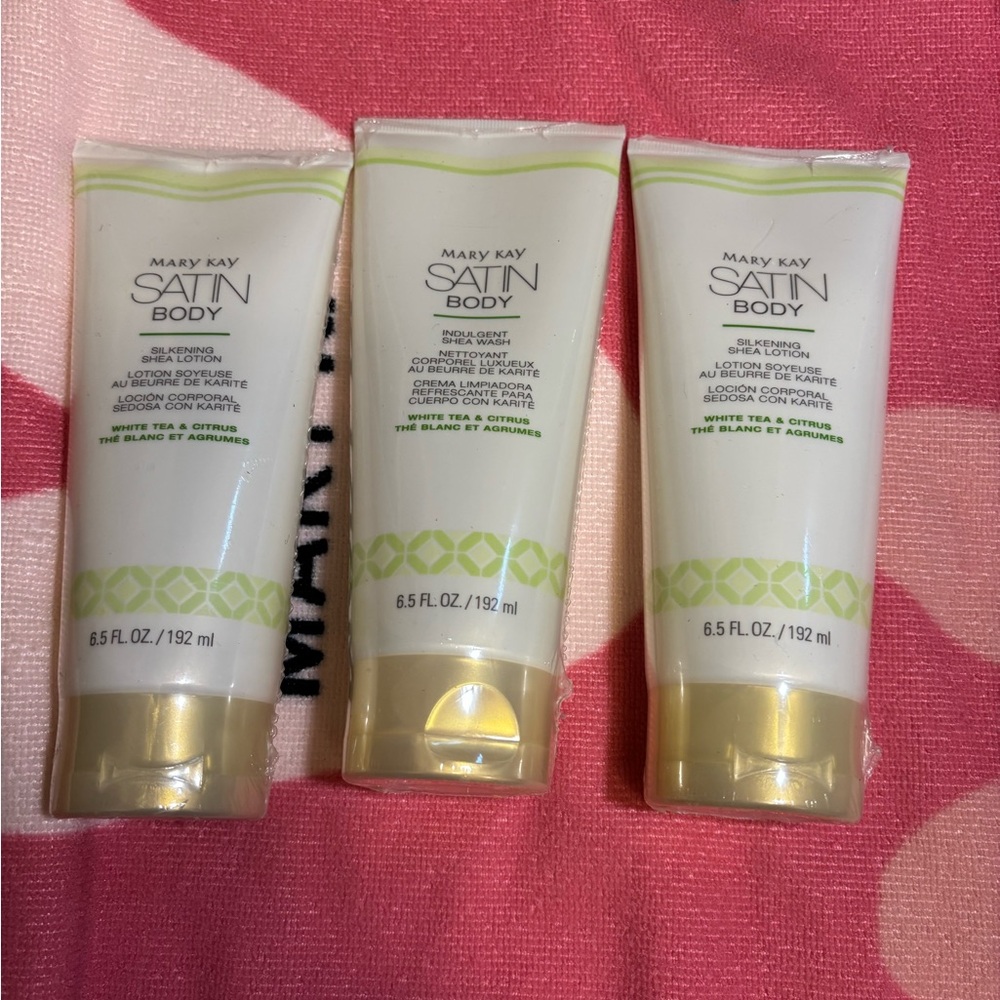 Mary Kay Satin Body Set x3